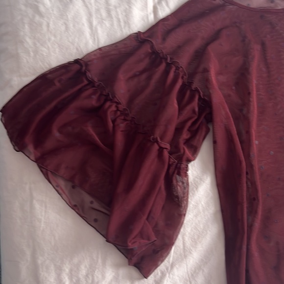 ☀️Express Sheer Top - Picture 3 of 5